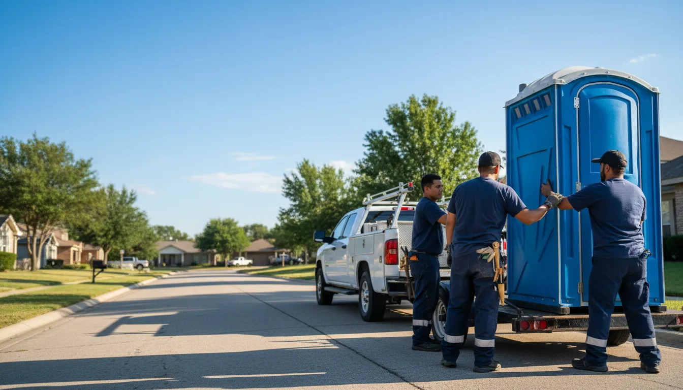Portable Toilet Rental in Fulshear, TX near me